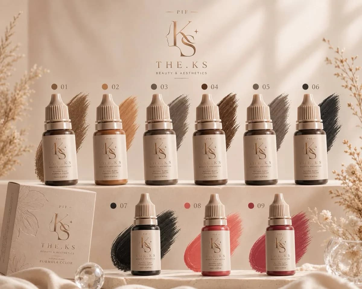 The.ks 專業紋繡色乳全色號
